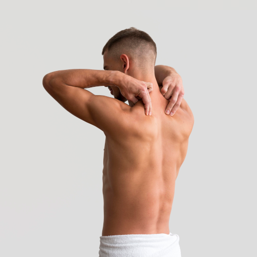 Depilação a laser masculina — Meia Costa